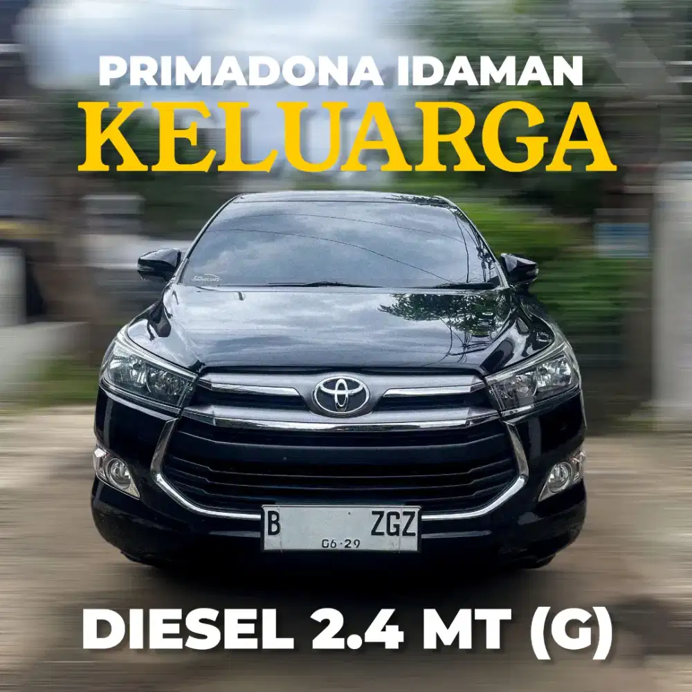 Kijang Innova Reborn Diesel G 2.4 Manual 2019