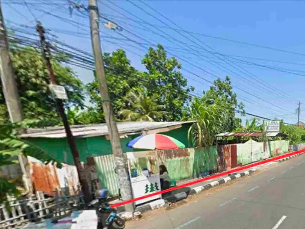 TANAH KOMERSIAL LEBAR MUKA 42 METER DEKAT TERMINAL CILACAP