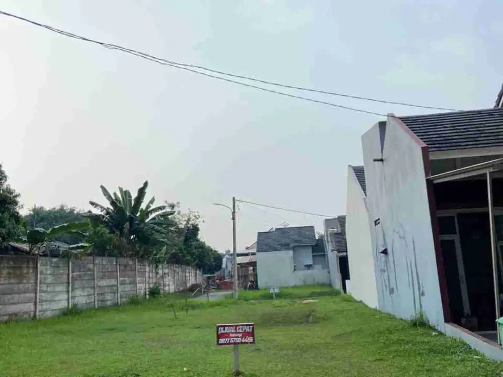 di jual kavling siap bangun di serpong garden