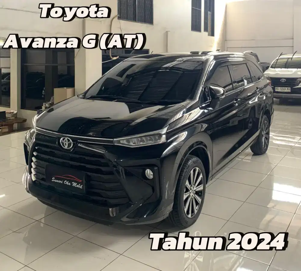 NEW AVANZA G 1.5 CC MATIC 2024 KM 10 RB Seperti Baru