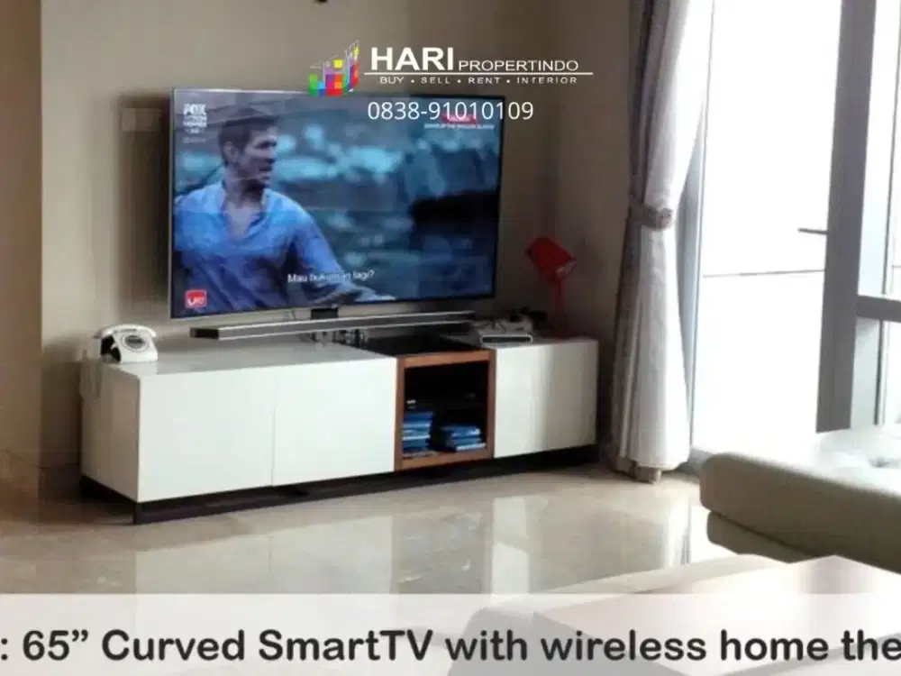 FOR RENT Apartment Ciputra Wolrd 1 The Residence Ascott Kuningan My Home 3BR - Lux Furnished Close to MRT LRT Busway