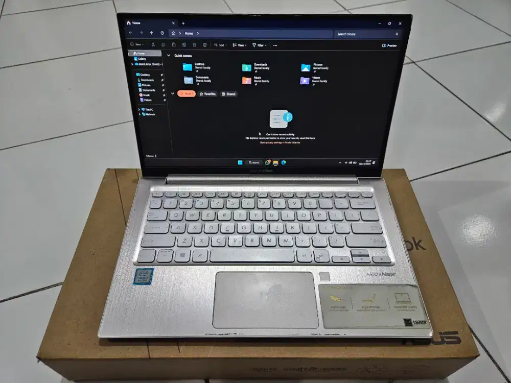Laptop Vivobook Asus Grey