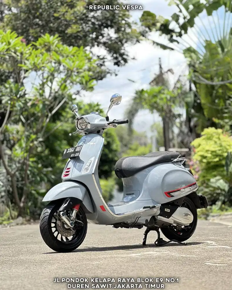 Dijual Cepat Piaggio Vespa SPRINT 150 IGET ABS LED FACELIFT Tahun 2019