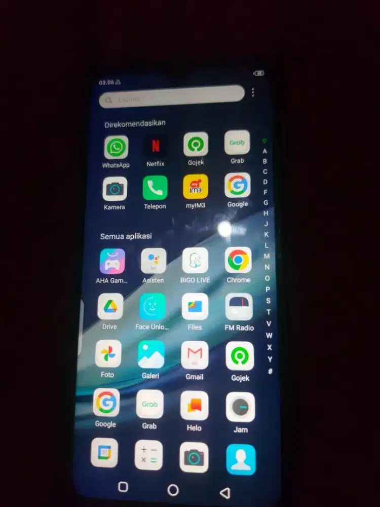 Hp Infinix kondisi normal