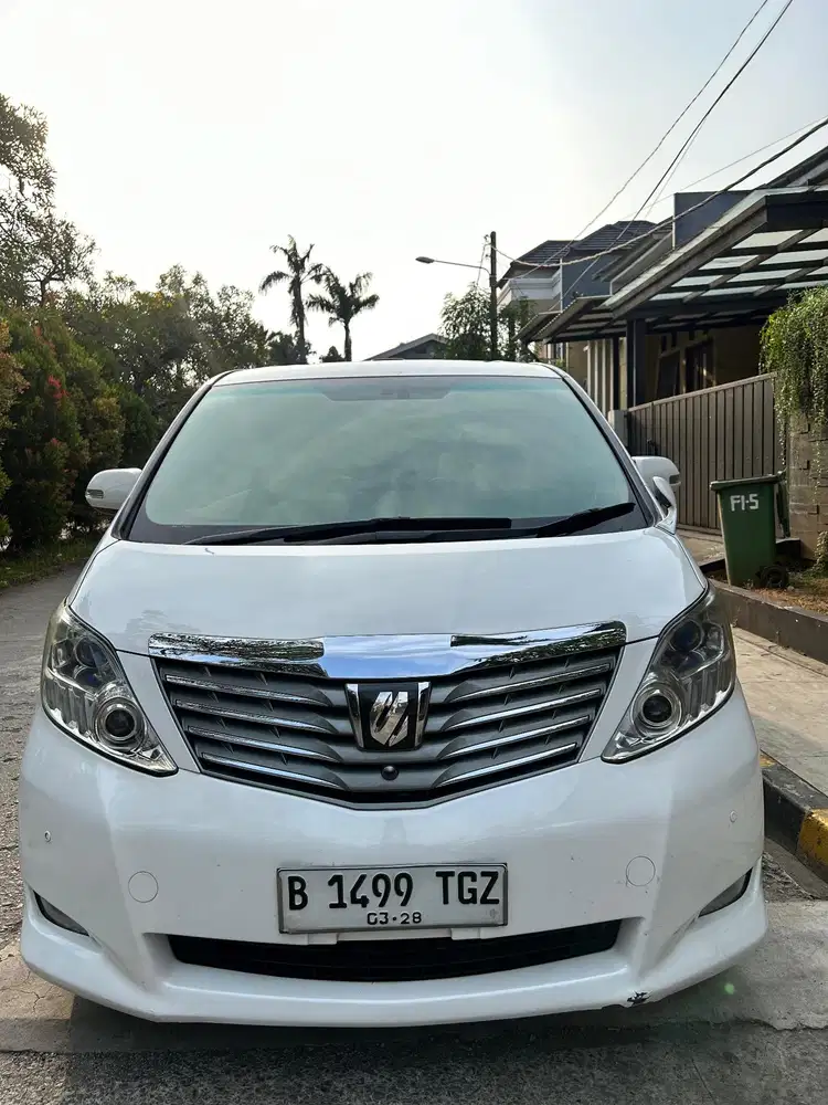 Toyota Alphard 2012 Bensin