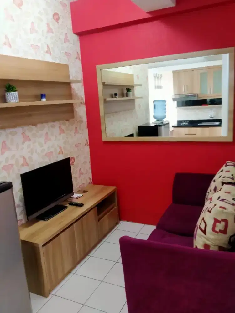 Disewakan 1 unit apartemen 2 KT luas 32 M2