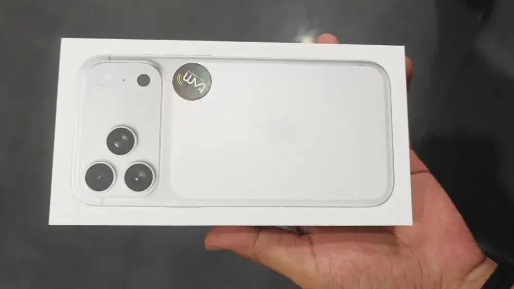 iPhone 17 Pro Max 256GB SILVER ResmiBox