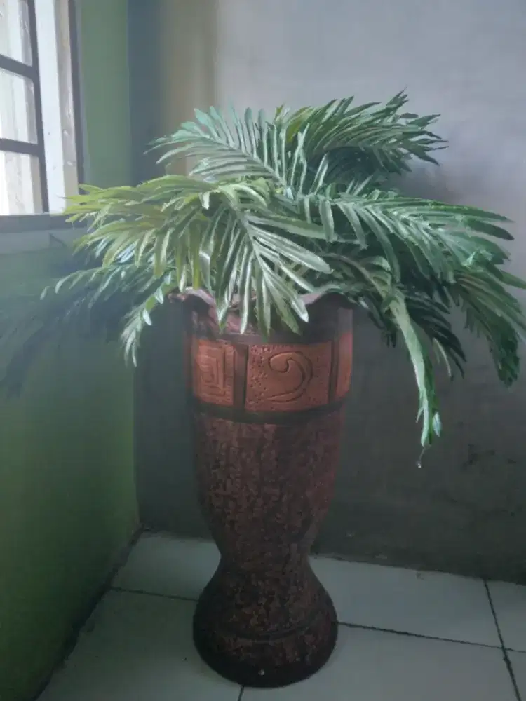 Vas Gucci Coklat Corak