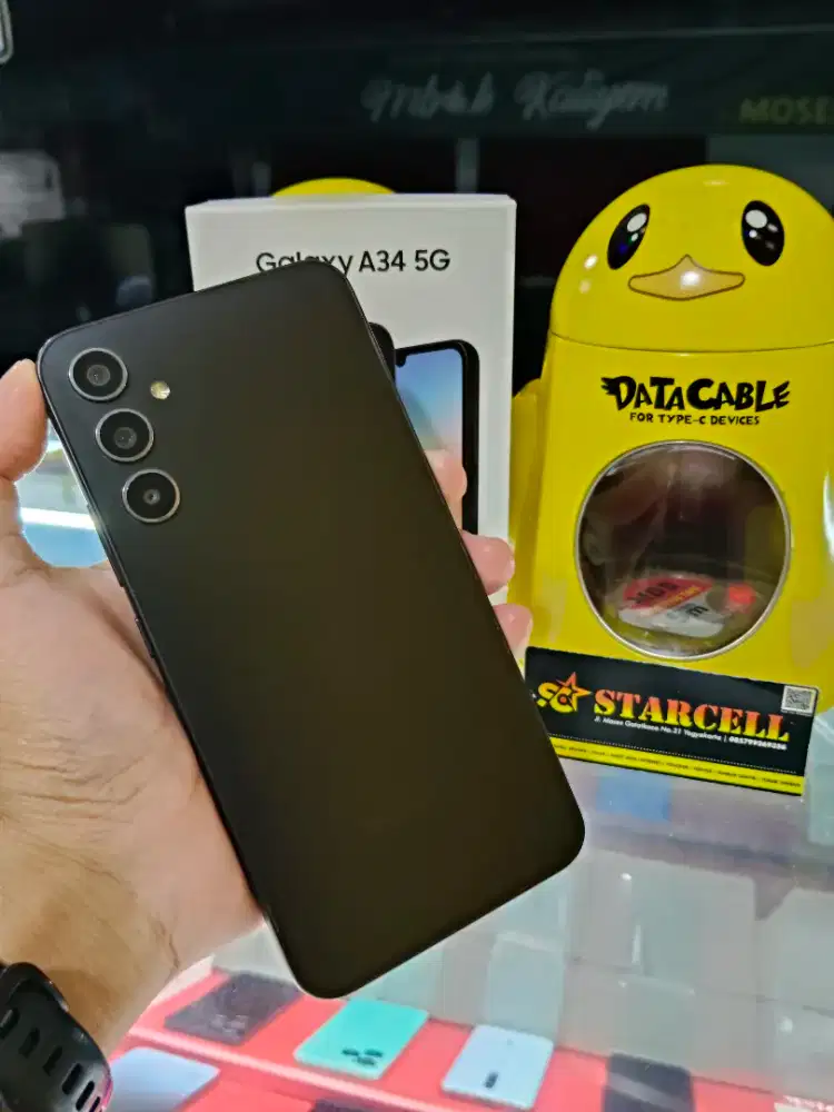 Samsung A34 5G 8/256 Mulus Lengkap