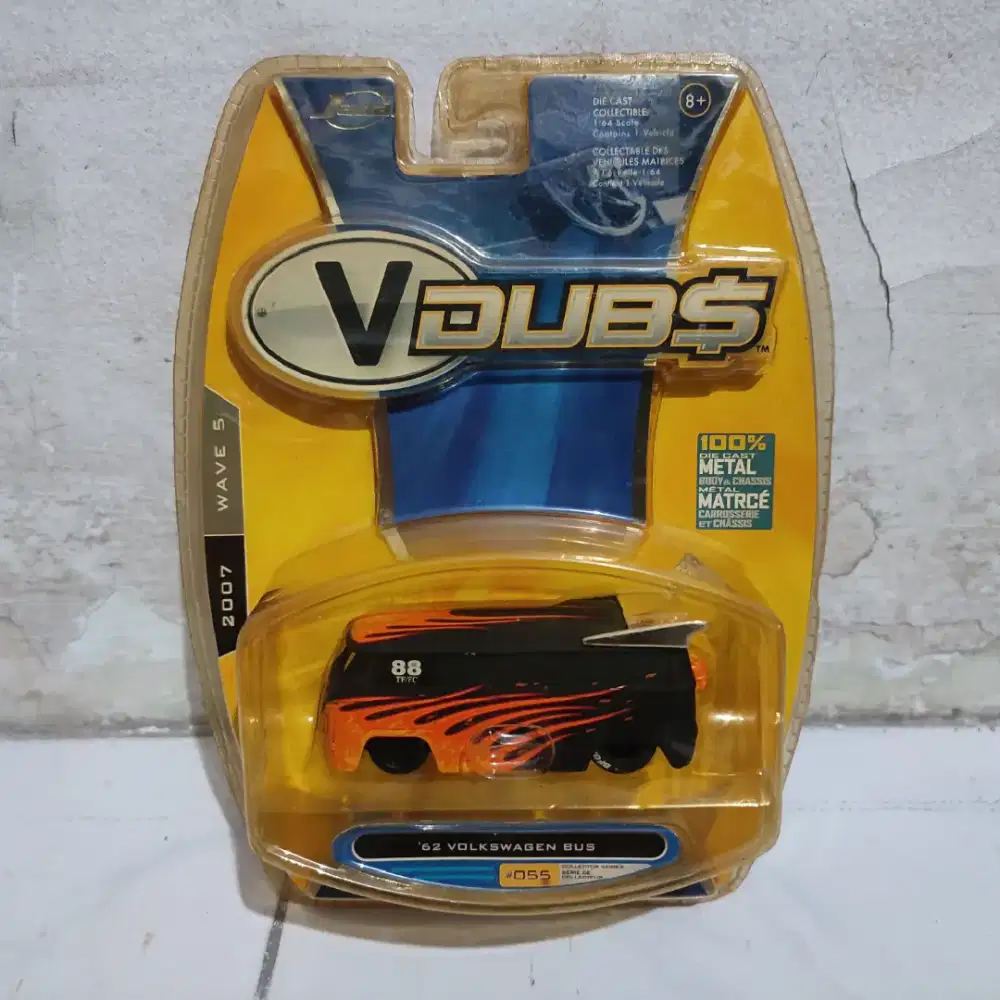 Jada Toys V Dubs '62 Volkswagen Bus
