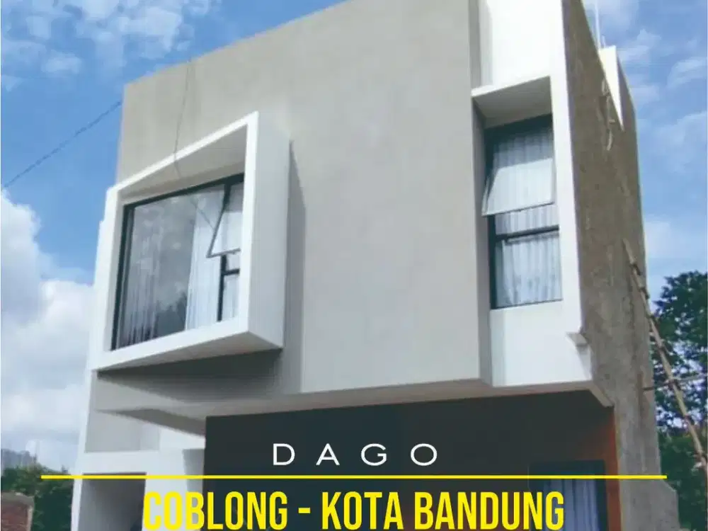 Rumah Dago, Baru 2 LANTAI+ROOFTOP Harga MURAH di Coblong Kota Bandung
