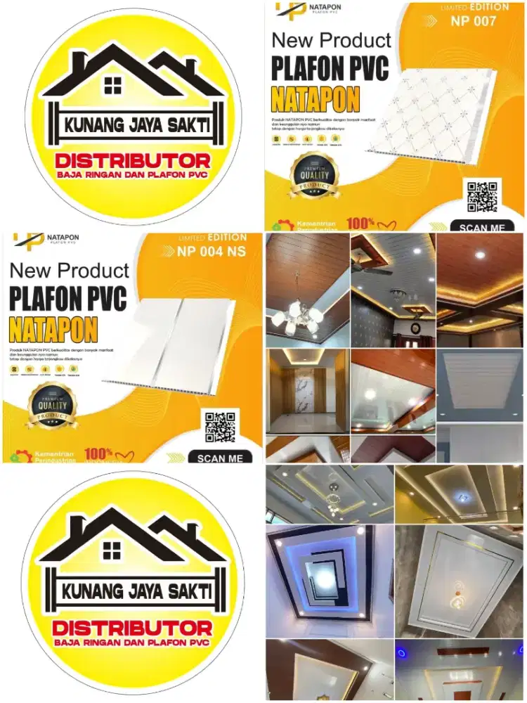 Plapon PVC minimalis