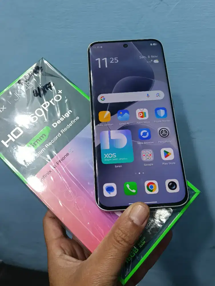 Infinix hot 60 pro plus 8/256 like New garansi 11 bulan