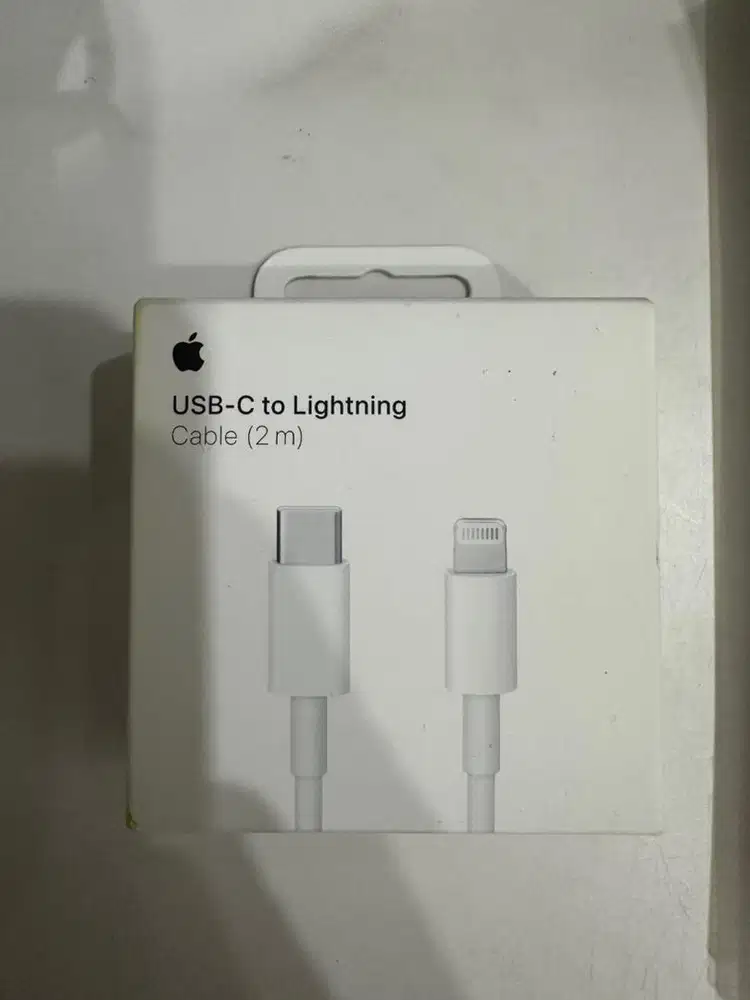 Kabel iphone 2 meter usb-c to lightning ORIGINAL ASLI