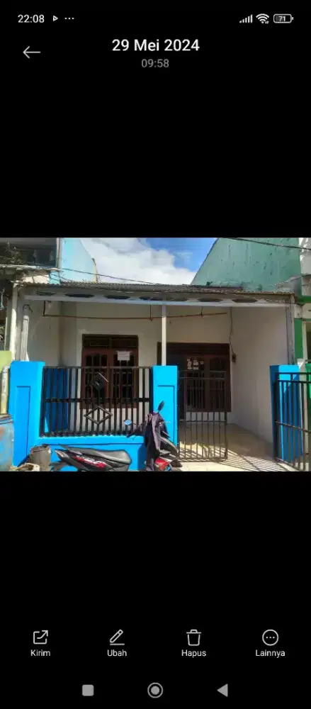Dijual Rumah Murah BU