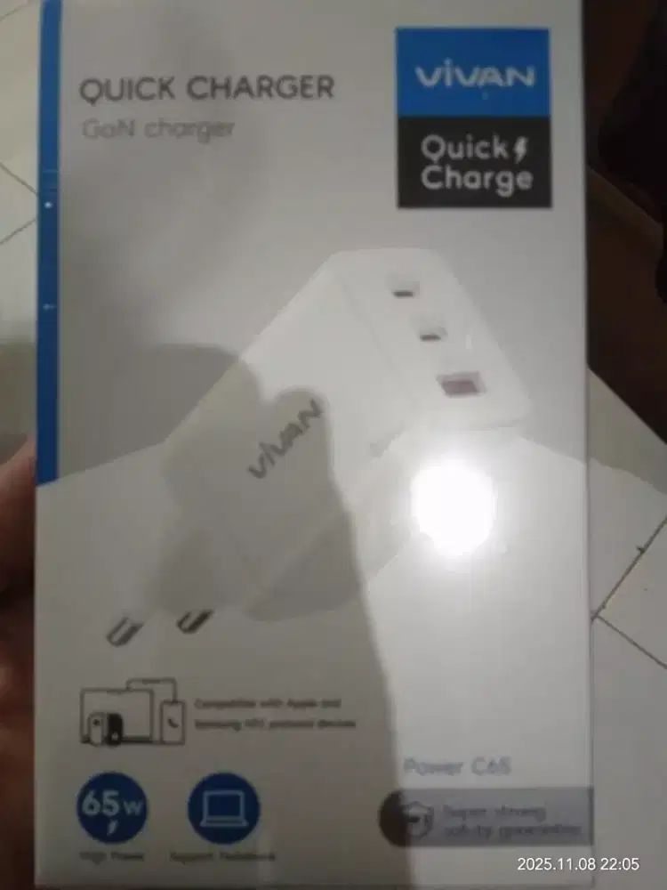 Gan Charger Vivan 65watt