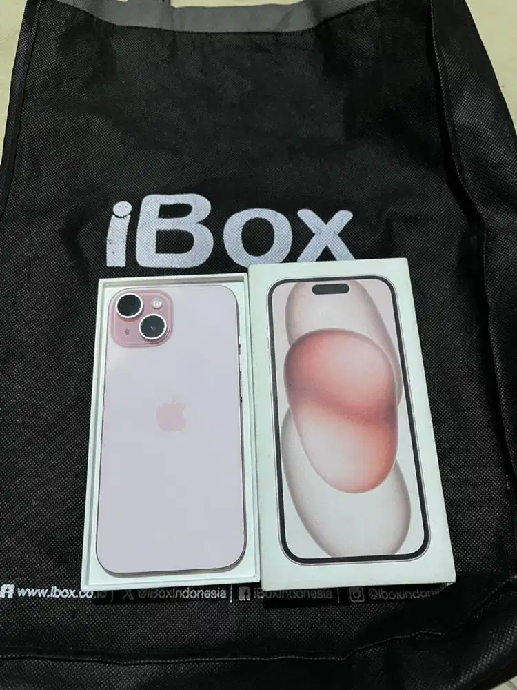 iphone 15 128gb IBOX HP BARU 1 BULAN