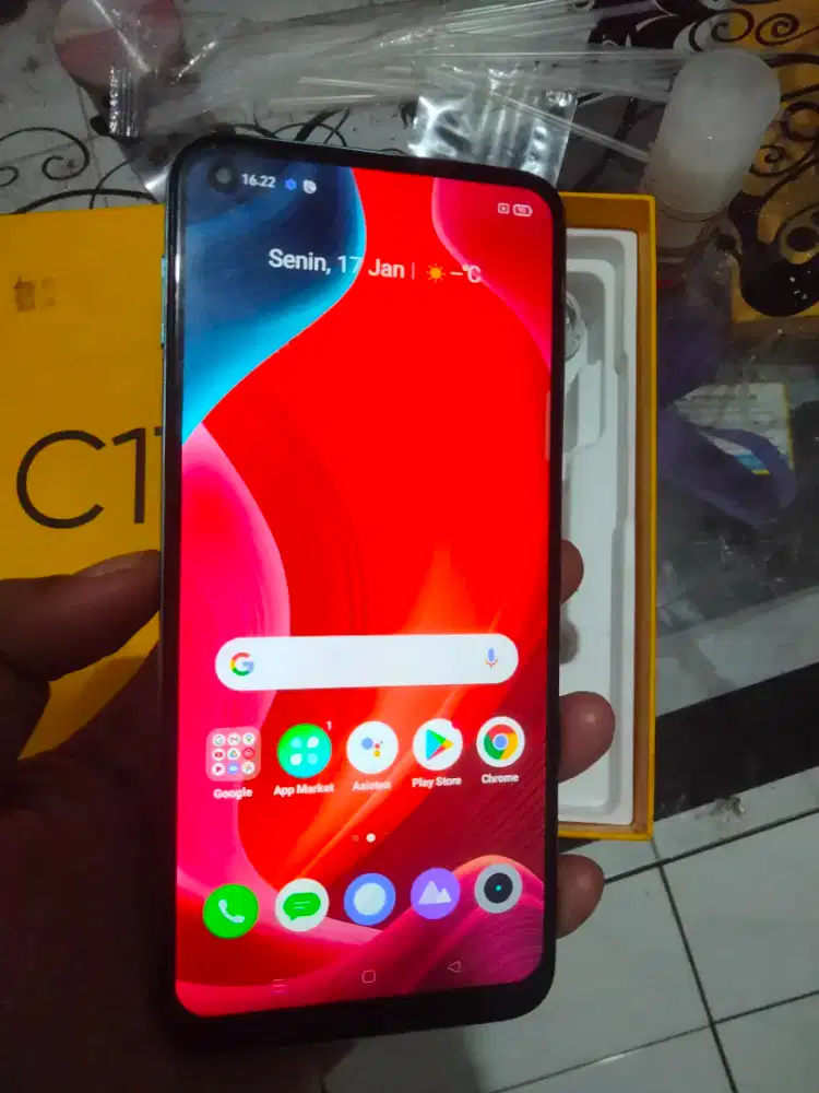 Realme C17 6/256 Fullset