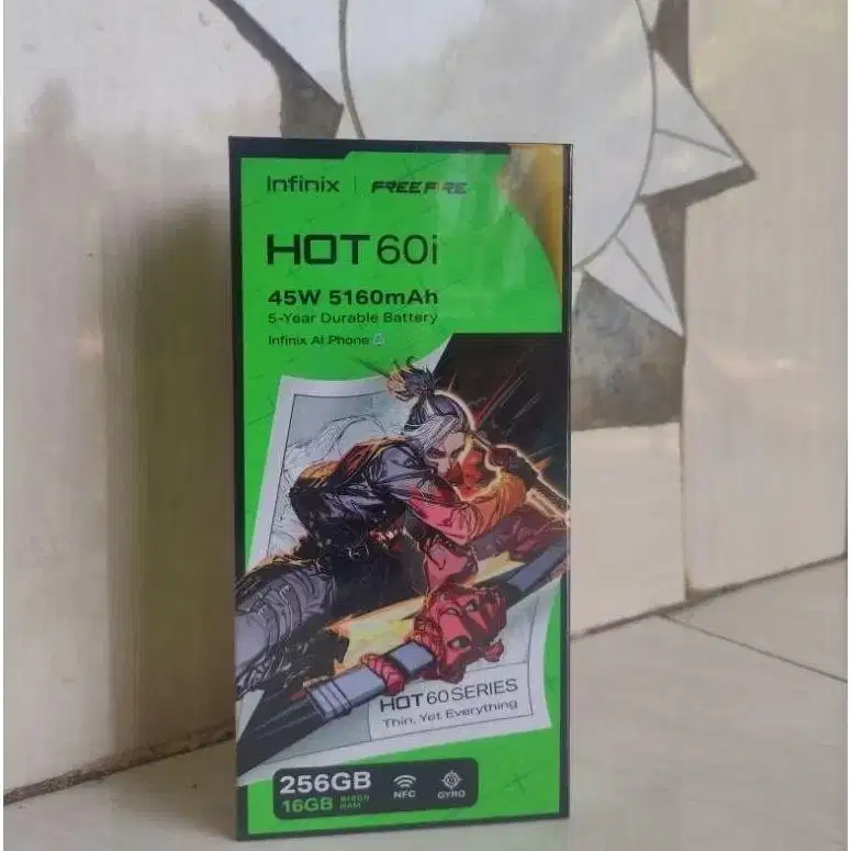 Infinix hot 60i 8/256gb silver