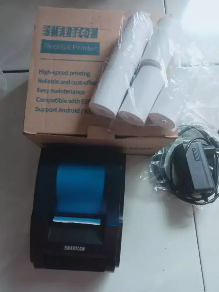 Mesin prin atau cetak setruk, resi