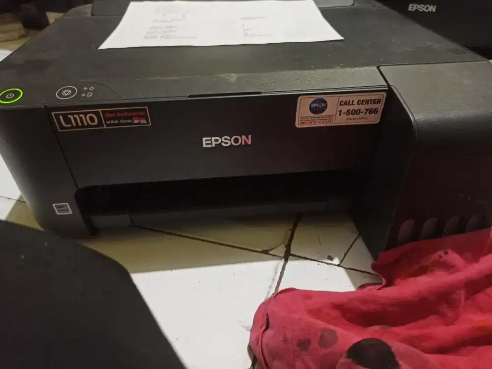 Epson L1110 printer color siap pake prin seting high normal