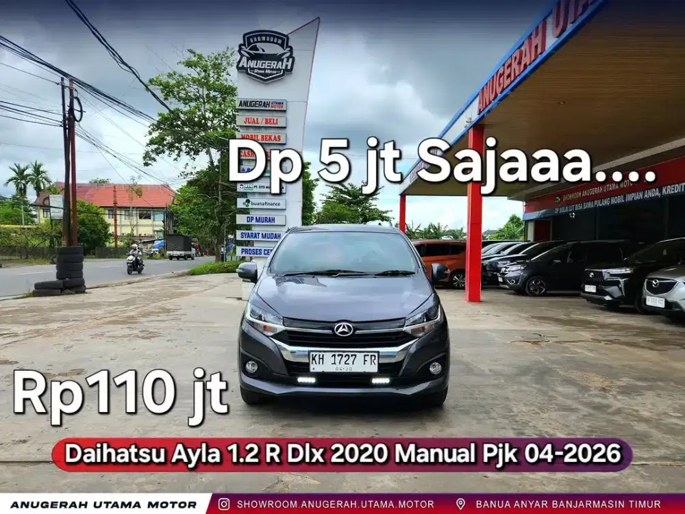 Dp5jt Ayla 1.2 R Deluxe 2020 MT Pjk04-2026