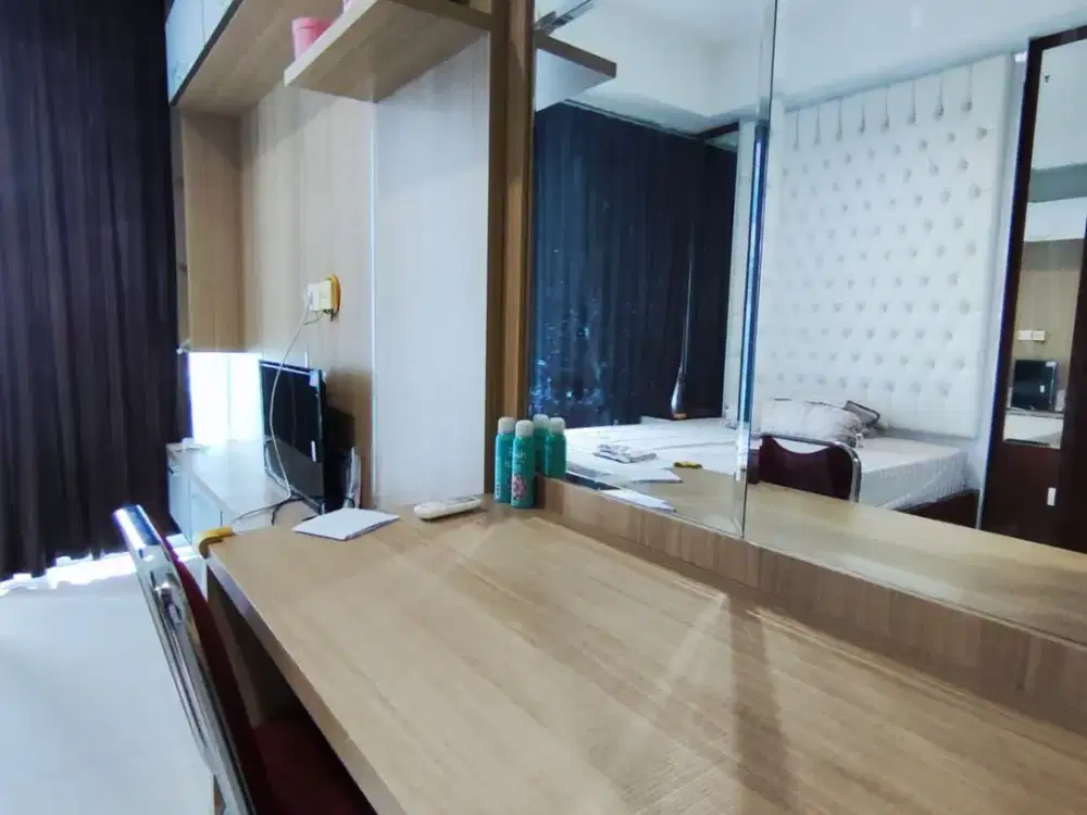 Dijual Apartemen Puri Mansion Studio 26 m2 Furnish Interior Cakep Harga Termurah