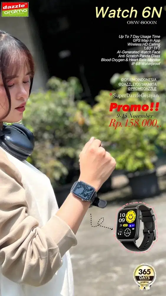 Smartwatch Oraimo Watch 6N OSW-8000N