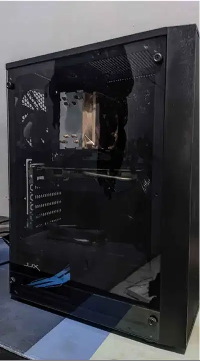 PC GAMING FULL SET! i3 Gen 10 + RX 580 8GB + Monitor 75Hz IPS