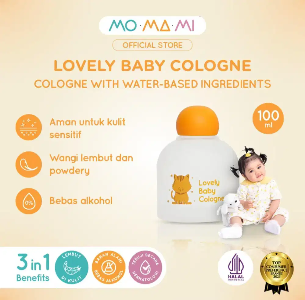 Momami Lovely Baby Cologne