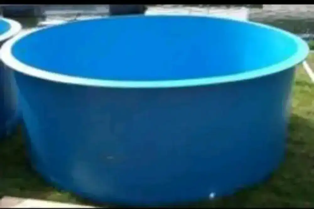 Kolam Fiber dan Terpal