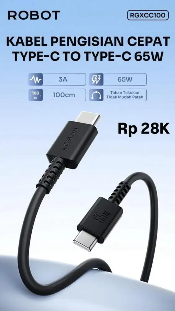 KABEL CHARGER ROBOT RGXCC100