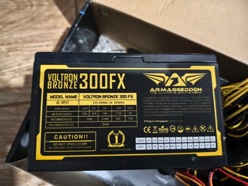 powersuply armagedon 300 FU ex-foltron