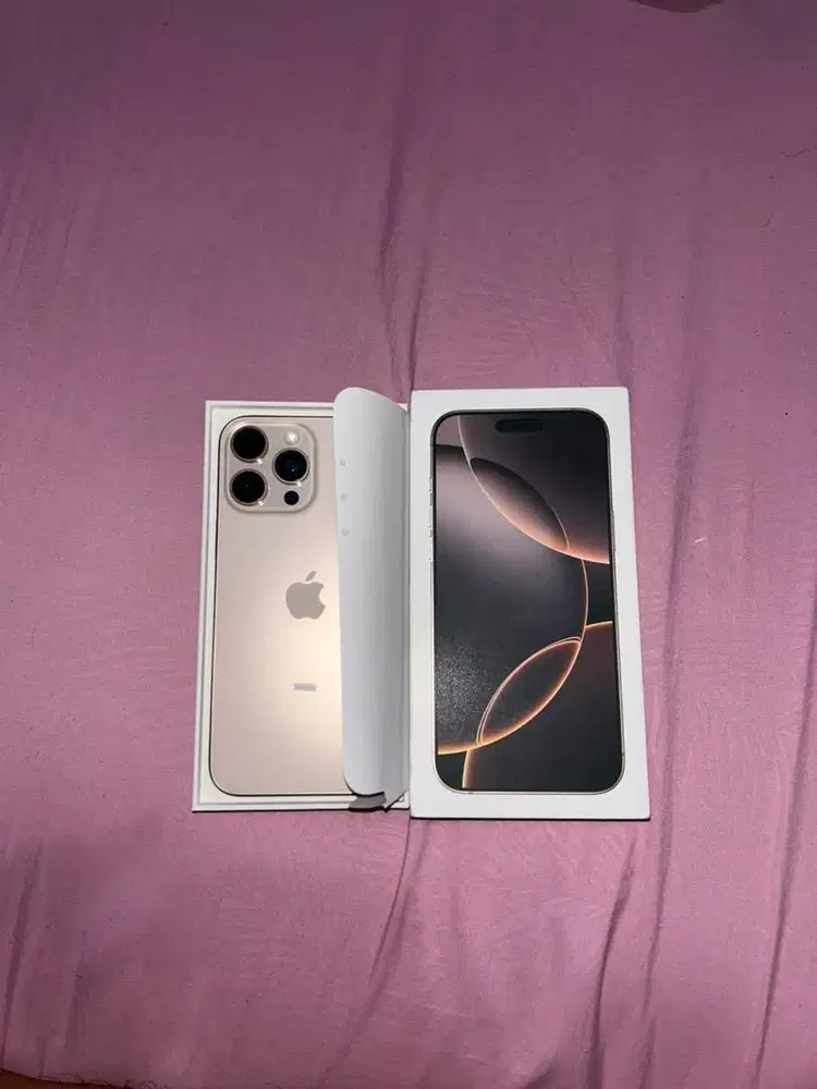 Iphone 16 promax 256gb ori ibox gransi masih panjang sampe april 2026