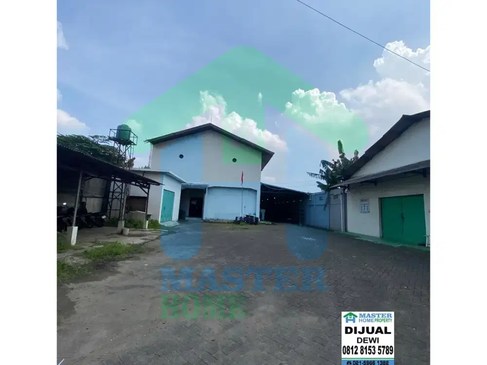 Dijual Pabrik Kosmetik Gol. A di Jl. Raya Curug, Curug Kulon, Kab. Tangerang