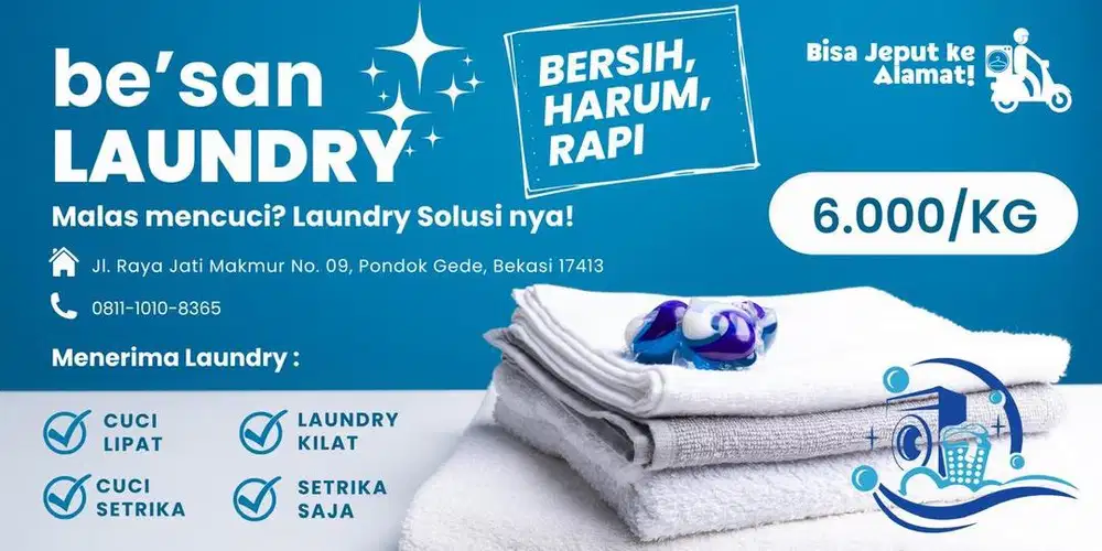 SETRIKA LAUNDRY BERPENGALAMAN