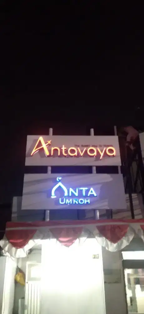 HURUF TIMBUL LED CUSTOM