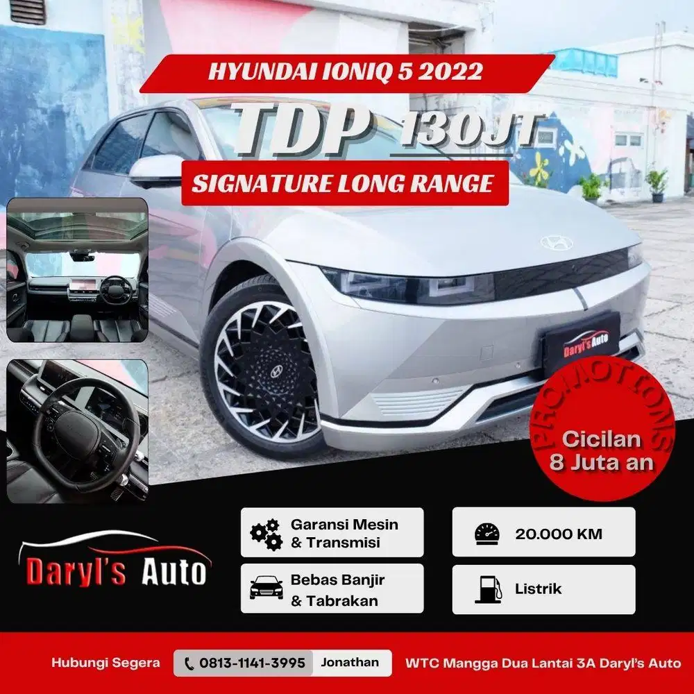 [LOW KM] Hyundai Ioniq 5 Signature Longe Range 2022