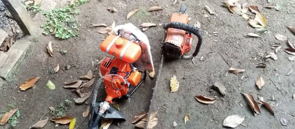 Mesin rumput gergaji