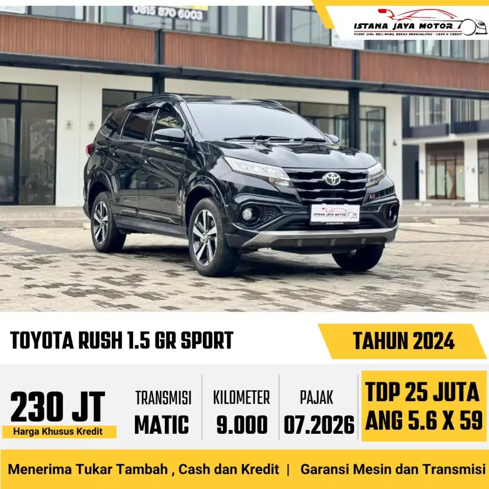 Toyota Rush GR Sport AT th 2024 #istana jaya motor