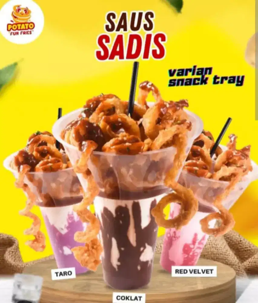 Jaga stan makanan ringan dan minuman