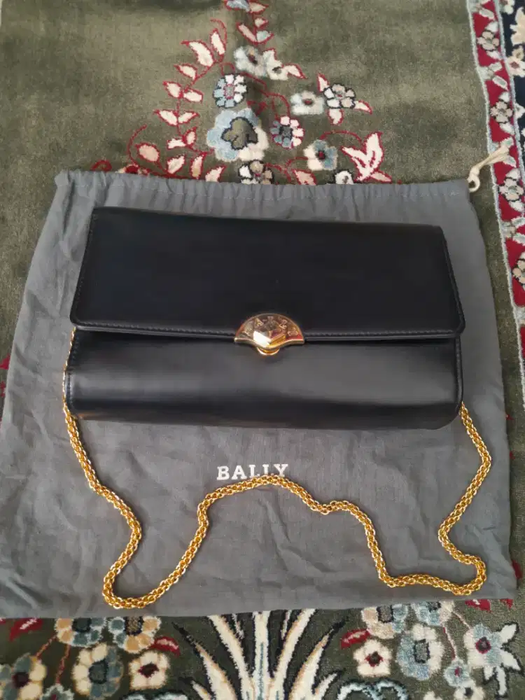 Baliy Vintage Large 2 way Bag Vintage Leather Original