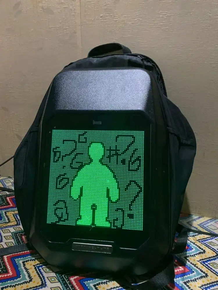 Second divoom cyber bag pixel art waterproof