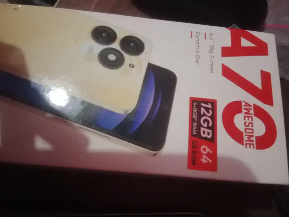 Itel A70  ram 12gb internal 64gb