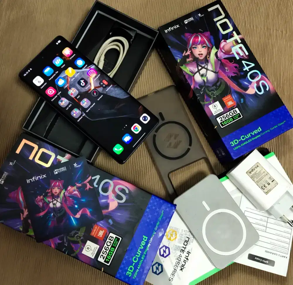 Infinix note 40s ram 8/256GB
