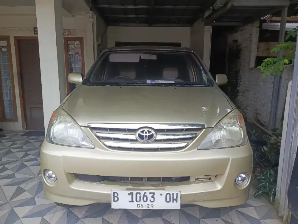 Avanza G 2004 Manual Kinyis Mulus