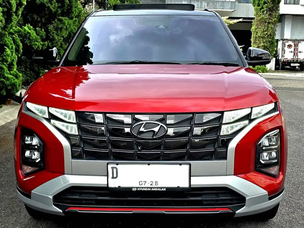 KM24rb! HYUNDAI CRETA PRIME IVT 2023 TWO TONE DRAGON RED PEARL