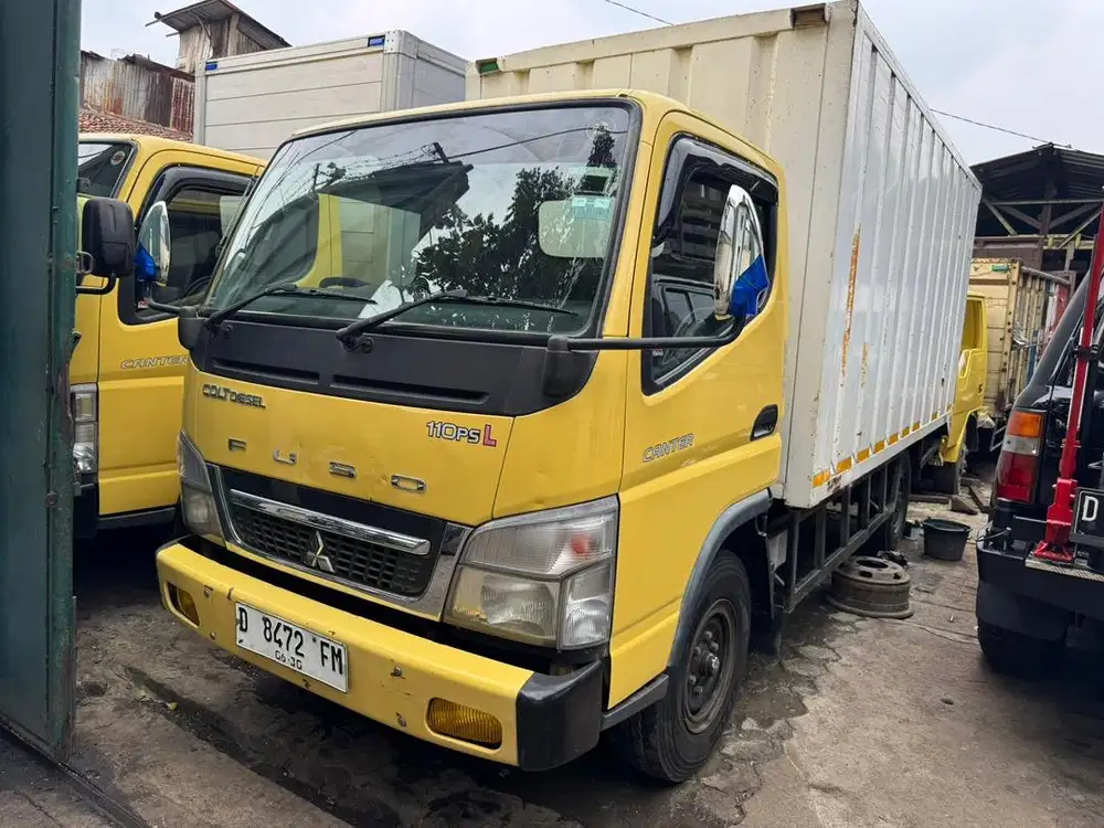 COLT DIESEL CANTER FE 71 LONG ENGKEL BOX BESI 2019