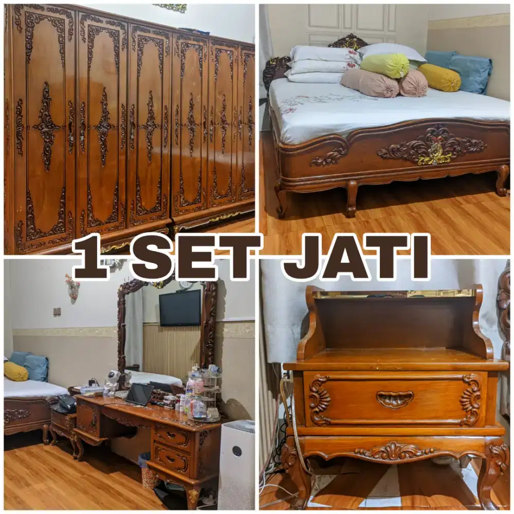 1 Set Furniture Jati