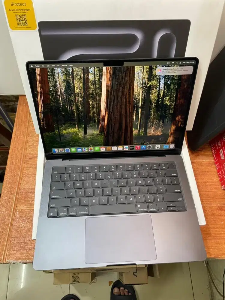(ibox) Macbook pro M4 pro 14inc 24gb/512gb garansi on okt2026